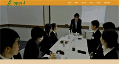 Desktop Screenshot of opus-3.net