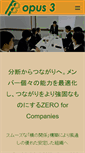Mobile Screenshot of opus-3.net